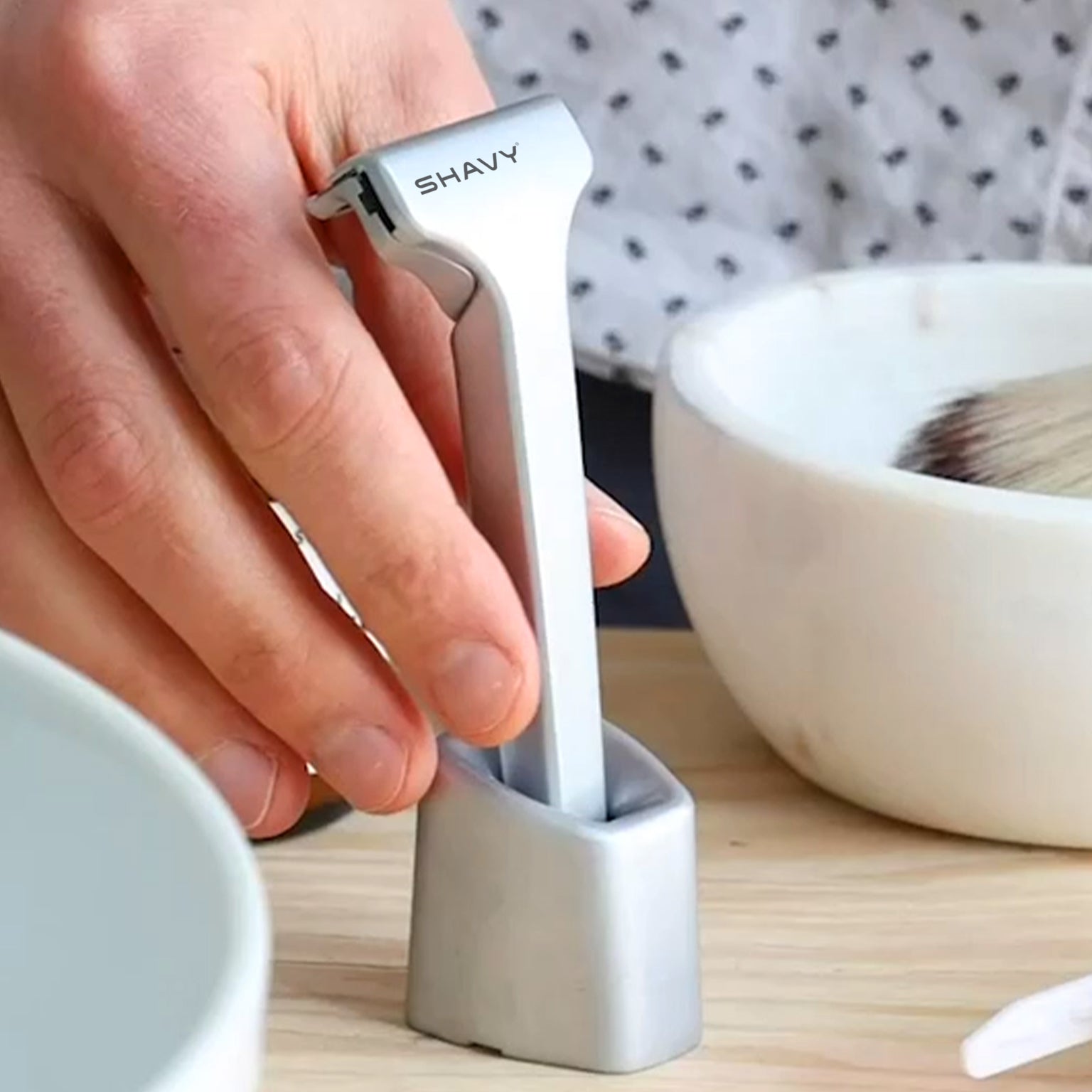 Shavy Classic Razor™ Silver